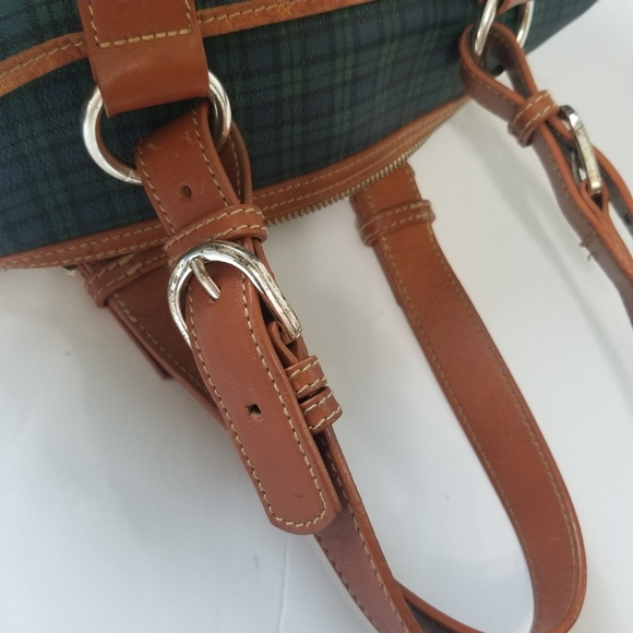 Vintage Ralph Lauren Plaid Barrel Purse - Picture 16 of 16